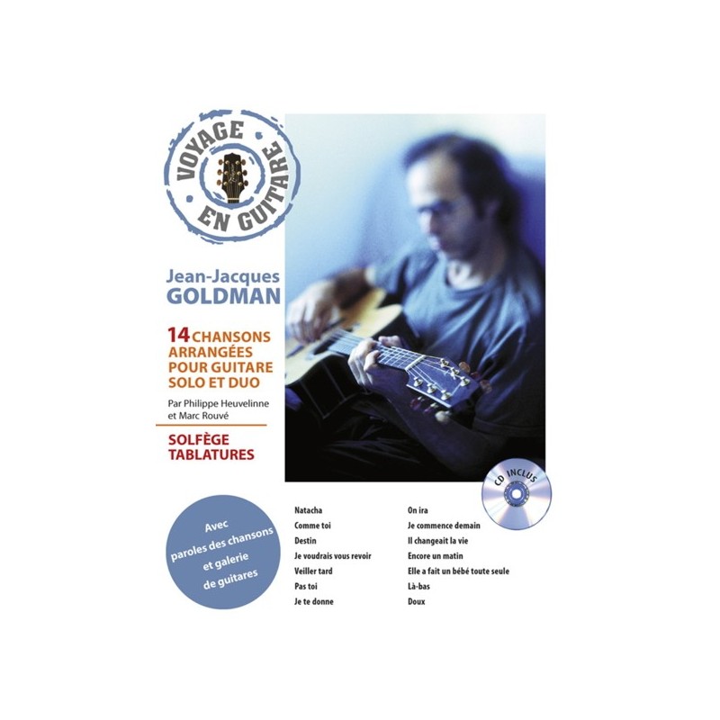 3554270001528HITPCSONG52 Voyage en Guitare - Jean-Jacques Goldman