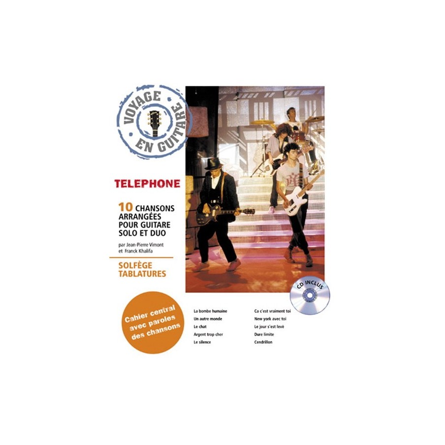 3554270001665HITPCSONG66 Voyage en Guitare - Téléphone