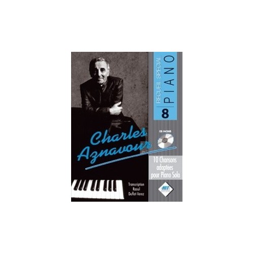 3554270230089HITPCSPP08 Spécial Piano N°8, Charles AZNAVOUR