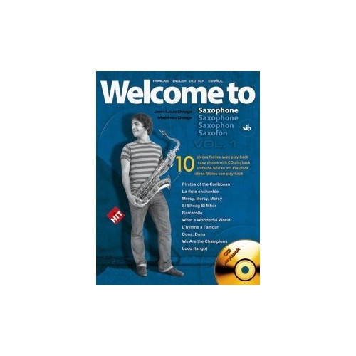 3554270635013HITPCWELSAXS01 Welcome to Saxophone Sib