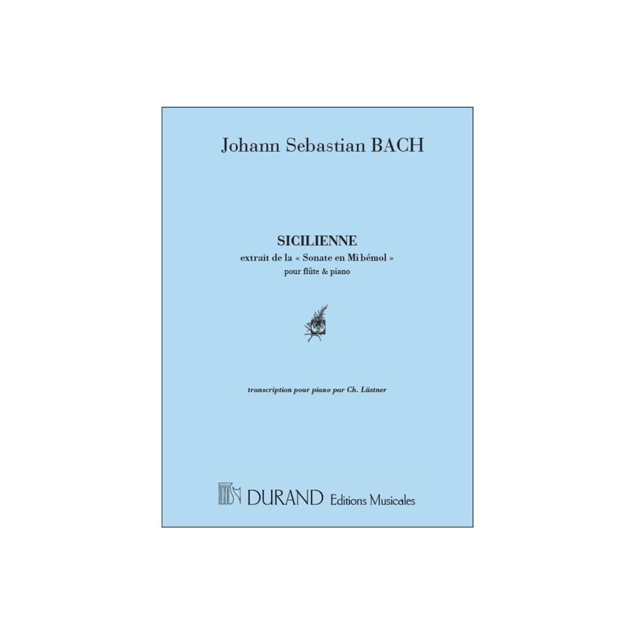 9790044001262DC_00231600 Sicilienne Extrait de la &quot;Sonate en Mi bémol&quot;