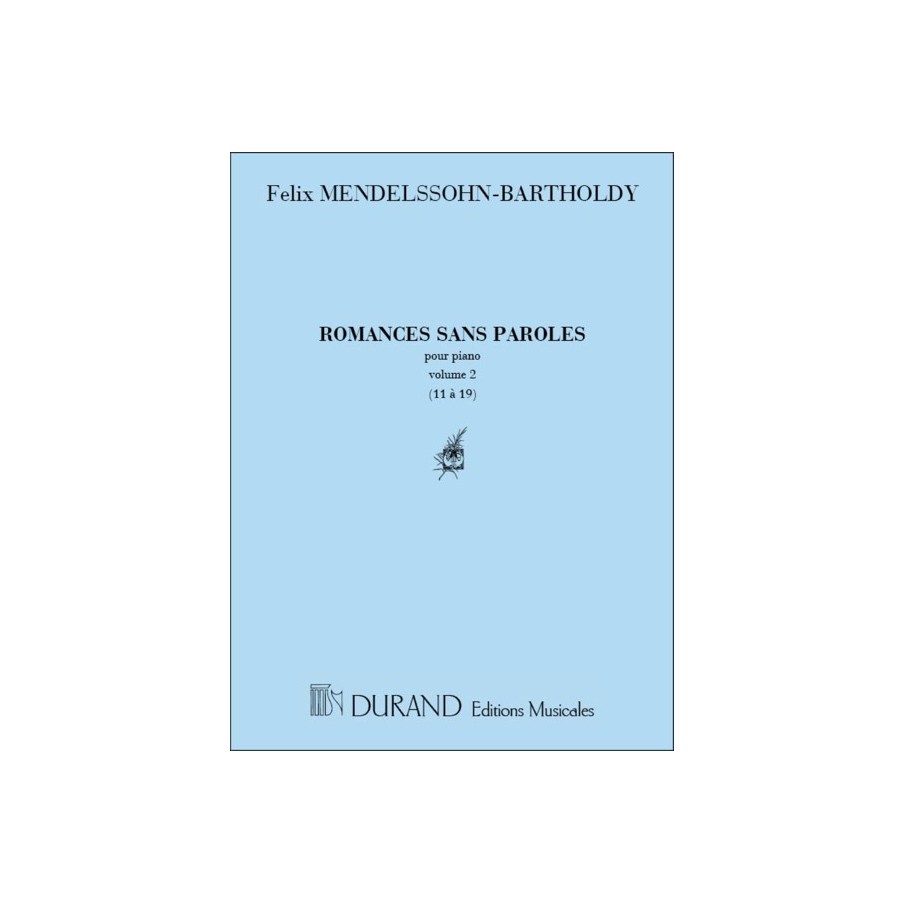 9790044003365DC_00934802 Romances Sans Paroles V2 Piano (11 A 19)