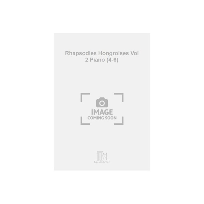 9790044004256DC_00949100 Rhapsodies Hongroises Vol 2 Piano (4-6)