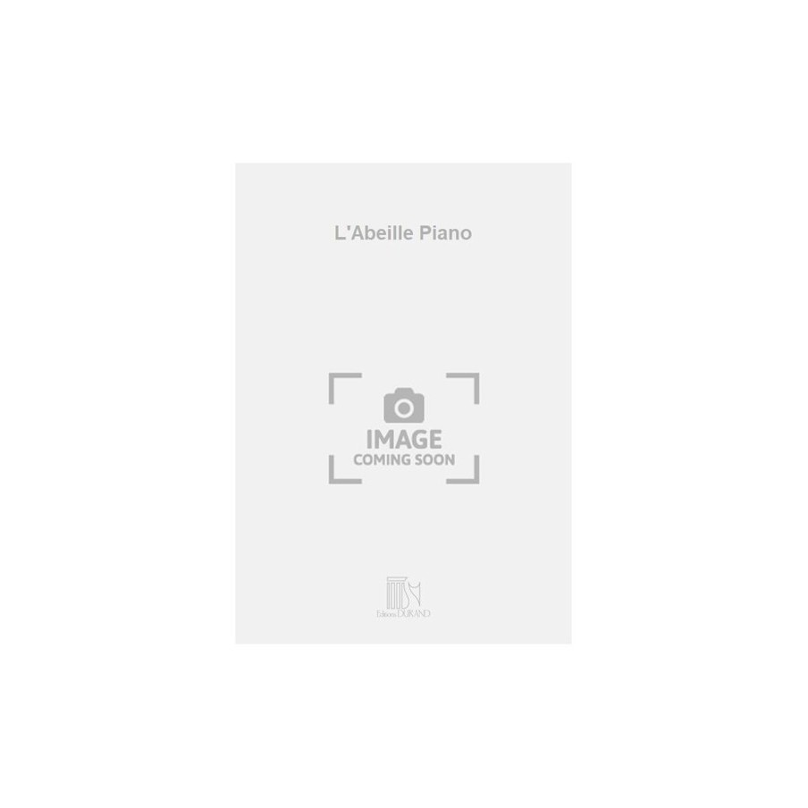 9790044010523DC_01381900 L'Abeille Piano
