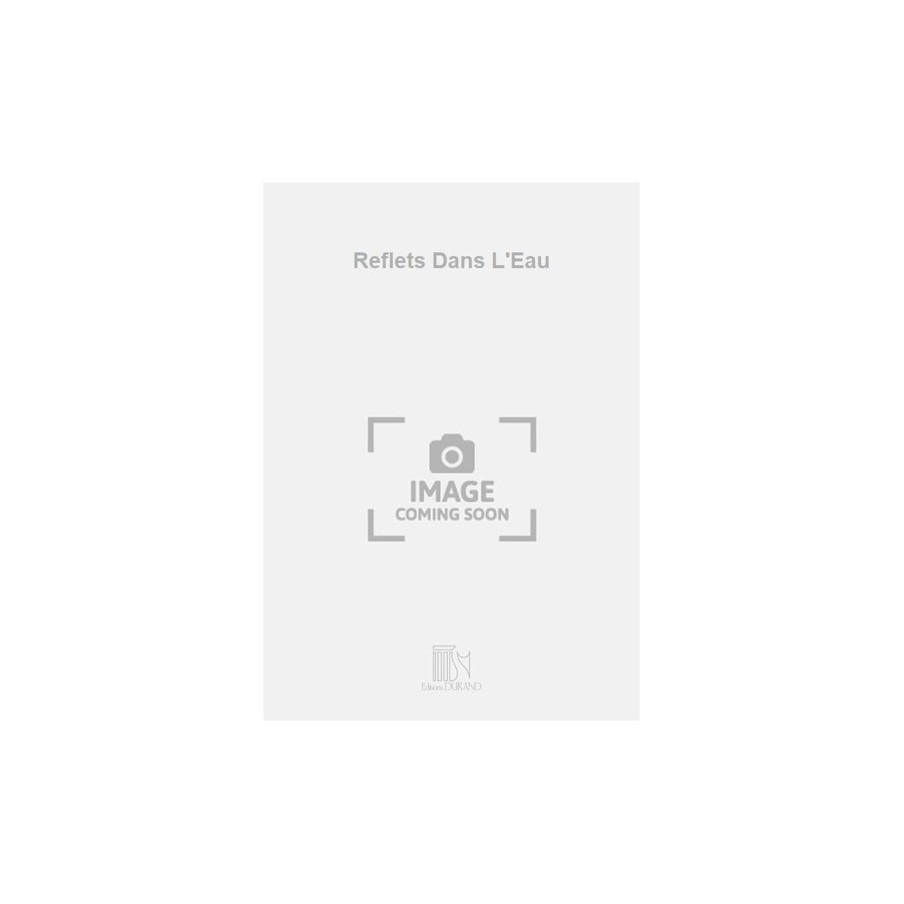 9790044011018DD_00661501 Reflets Dans L'Eau