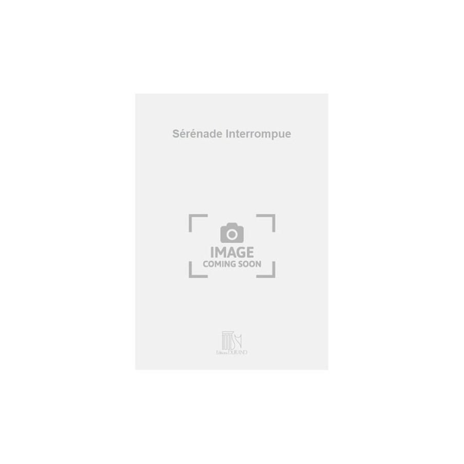 9790044012329DD_00768709 Sérénade Interrompue