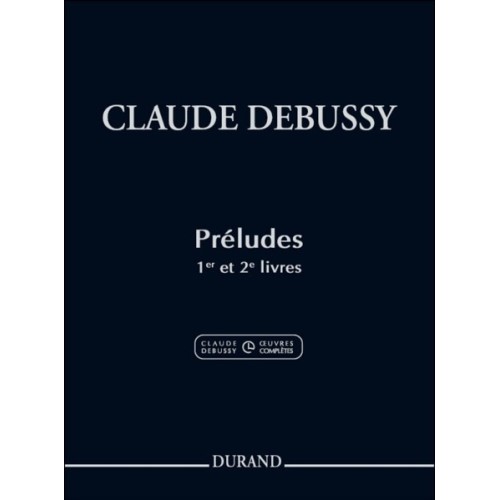 9780634091254DD_01558400 Preludes 1er et 2e Livres