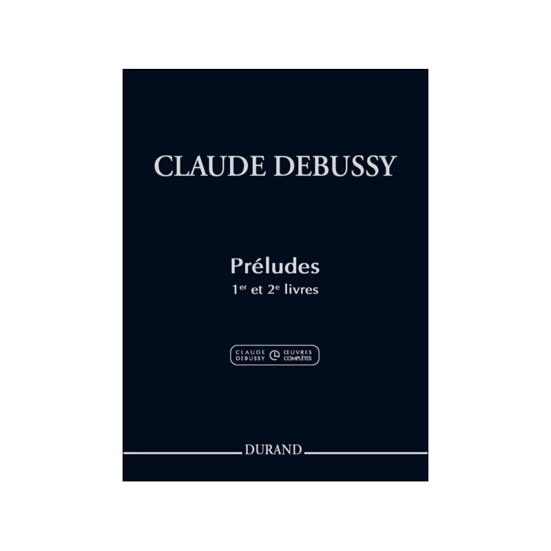9780634091254DD_01558400 Preludes 1er et 2e Livres