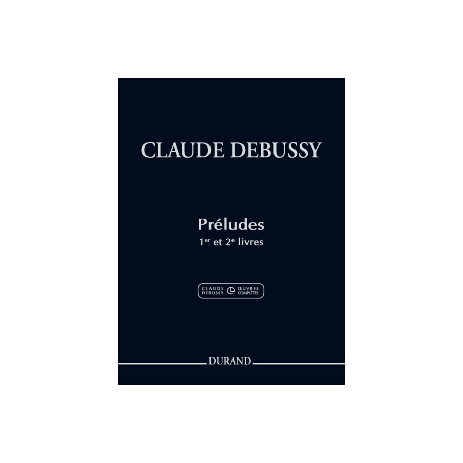 9780634091254DD_01558400 Preludes 1er et 2e Livres