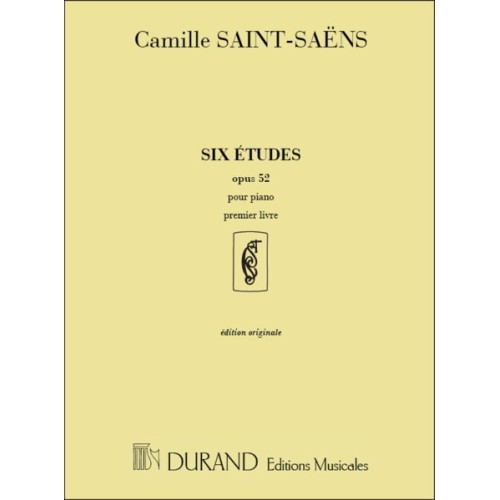 9790044017065DF_00233900 Six etudes opus 52 Premier Livre