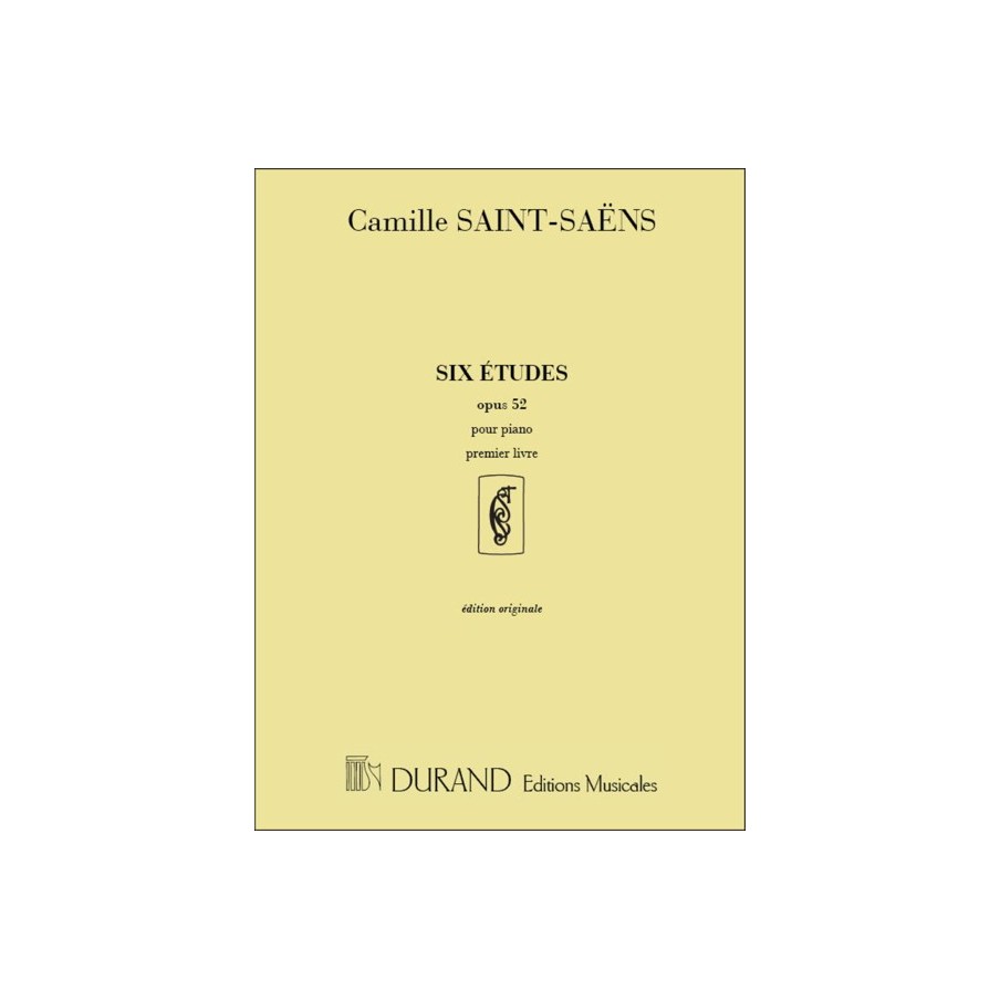 9790044017065DF_00233900 Six etudes opus 52 Premier Livre