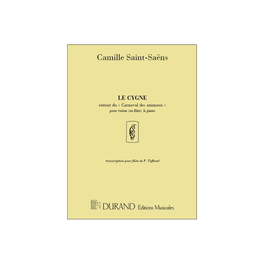 9790044023677DF_00389101 Le Cygne Extrait du Carnaval des Animaux