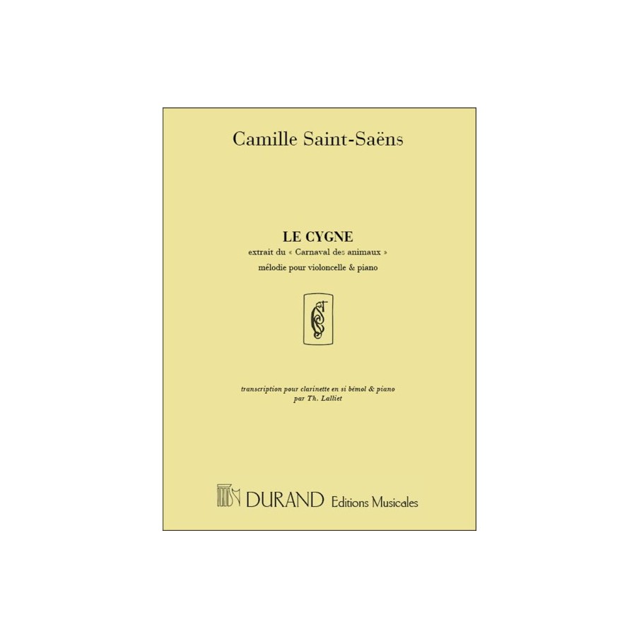 9790044024896DF_00424600 Le Cygne Extrait du Carnaval des Animaux
