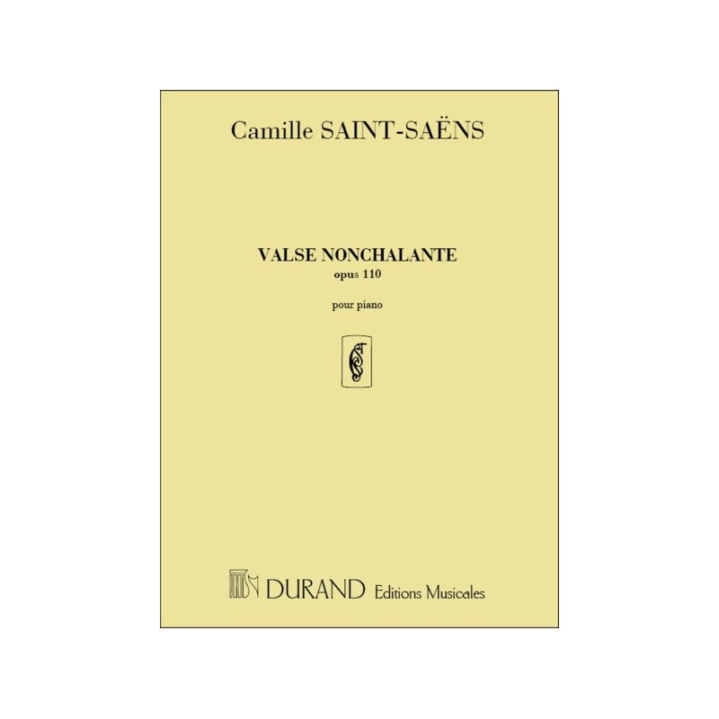9790044029075DF_00546000 Valse Nonchalante Opus 110 Pour Le Piano