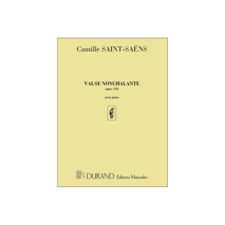 9790044029075DF_00546000 Valse Nonchalante Opus 110 Pour Le Piano