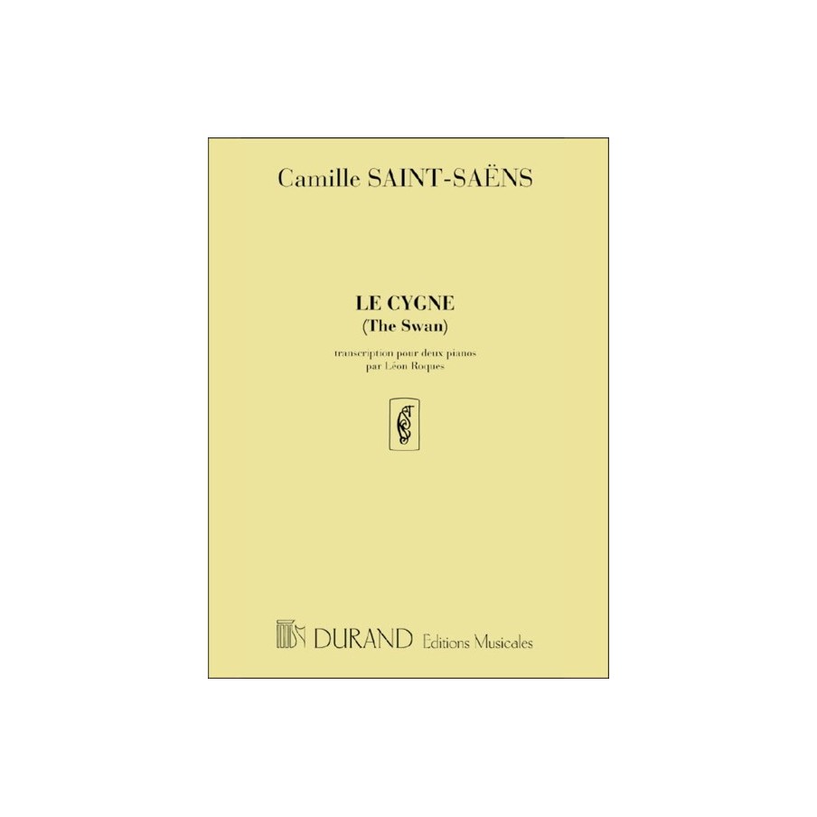 9790044038855DF_00846600 Le Cygne (The Swan) transcription par Leon Roques