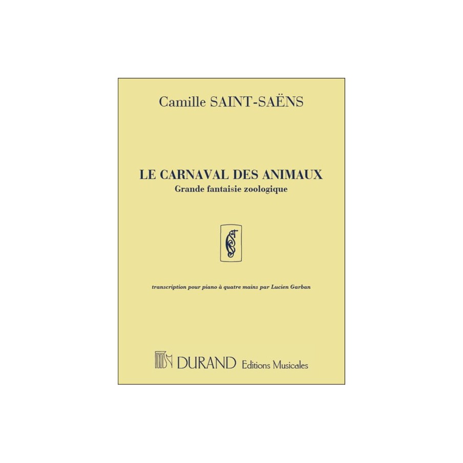 9790044045204DF_01019500 Carnaval des Animaux Grande Fantaisie Zoologique
