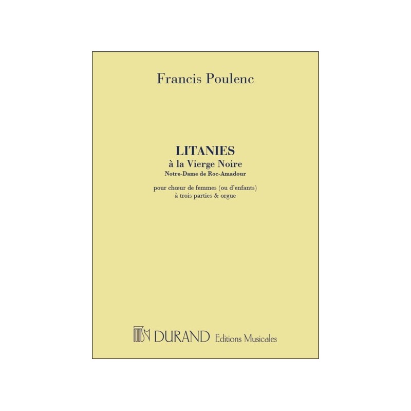 9790044055432DF_01269501 Litanies A La Vierge Noire