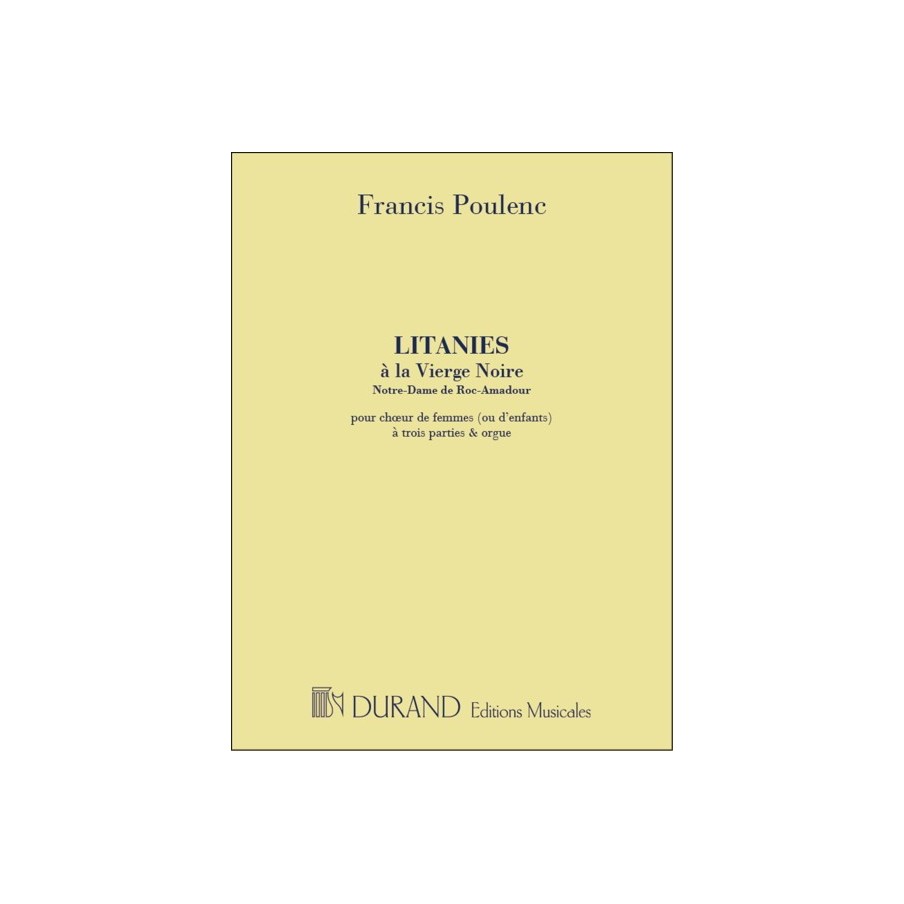 9790044055432DF_01269501 Litanies A La Vierge Noire