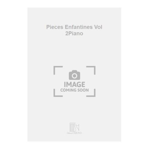 9790044061525DF_01339700 Pieces Enfantines Vol 2Piano