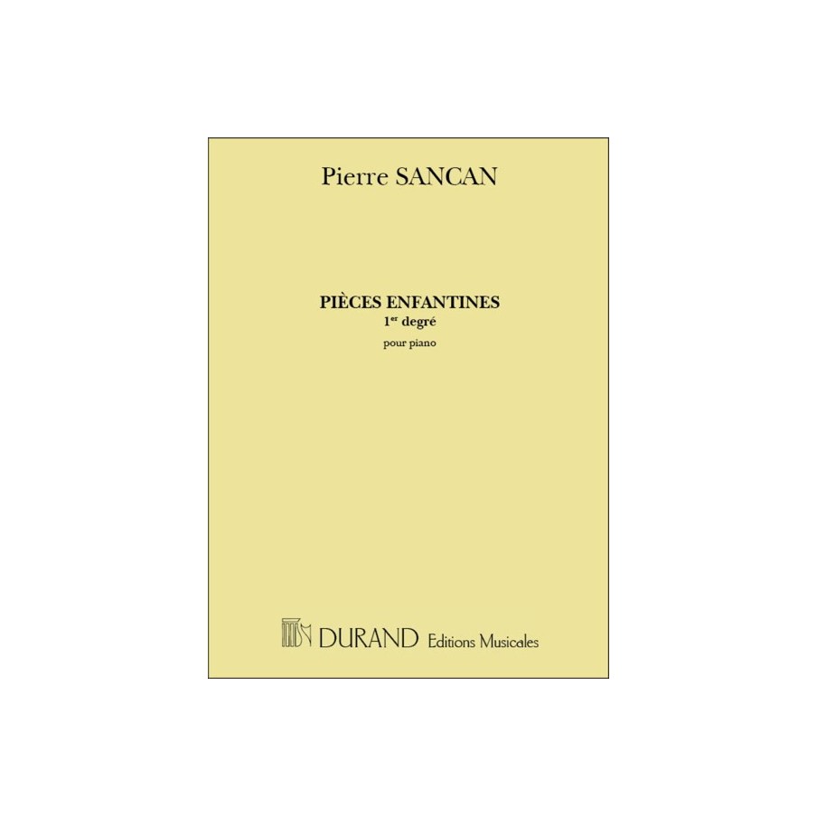 9790044062560DF_01348900 Pieces Enfantines Vol 1