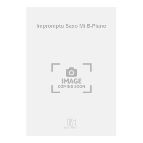 9790044063727DF_01365000 Impromptu Saxo Mi B-Piano