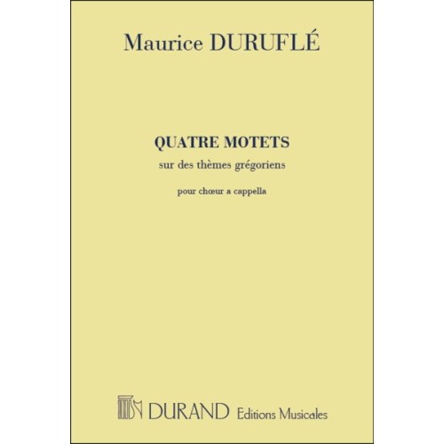 9790044080175DF_01390100 4 Motets Sur Des Themes Gregoriens Op. 10
