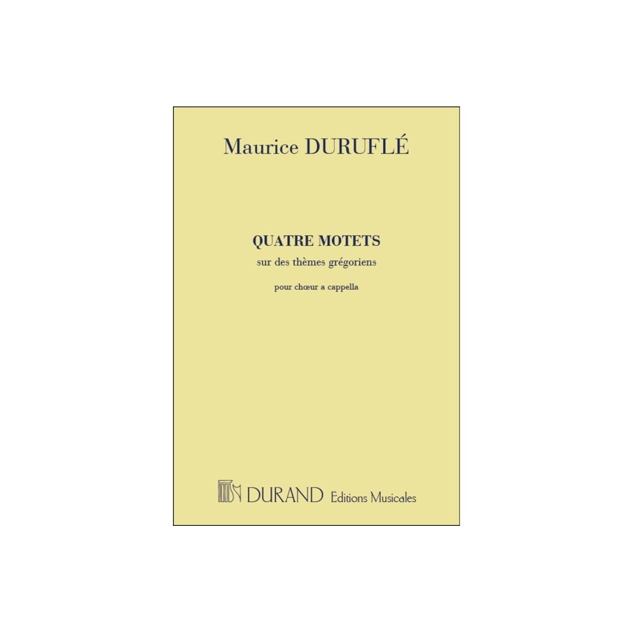 9790044080175DF_01390100 4 Motets Sur Des Themes Gregoriens Op. 10