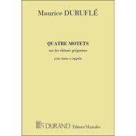 9790044080175DF_01390100 4 Motets Sur Des Themes Gregoriens Op. 10