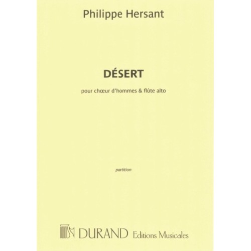 9790044082070DF_01554800 Desert. Texte De Friederich Nietzsche