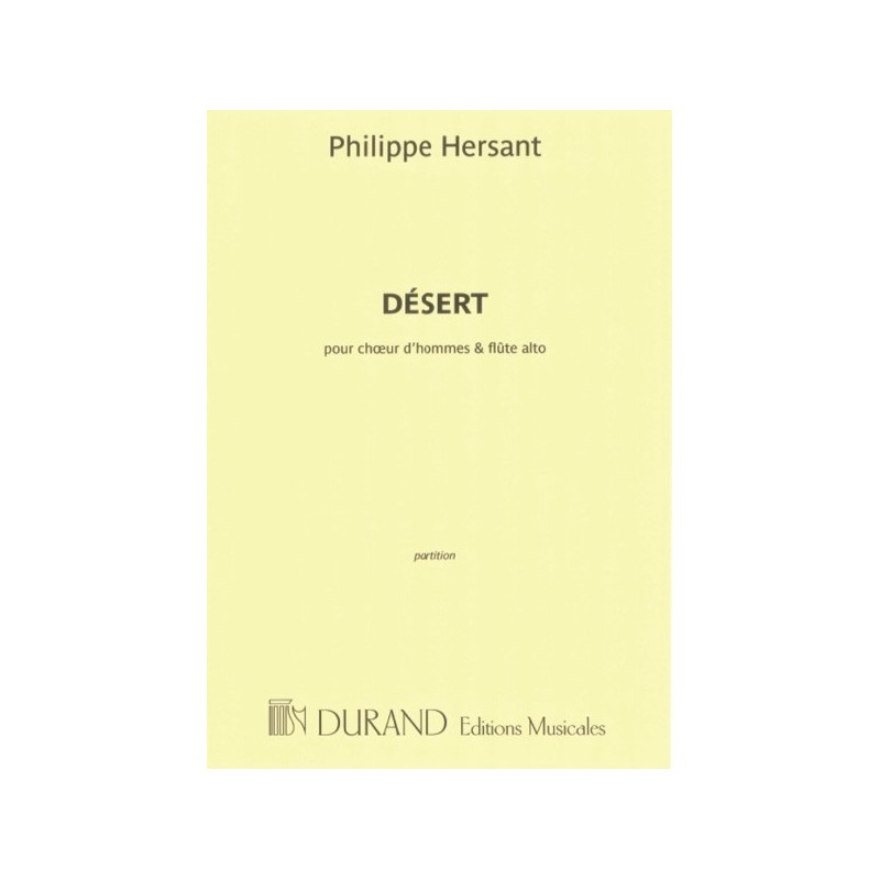 9790044082070DF_01554800 Desert. Texte De Friederich Nietzsche
