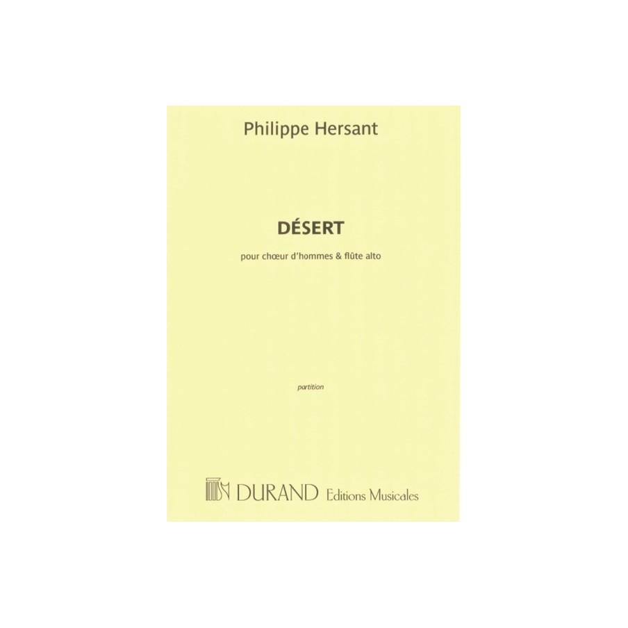 9790044082070DF_01554800 Desert. Texte De Friederich Nietzsche