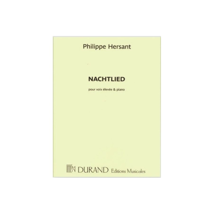 9790044082278DF_01607300 Nachtlied, Sur Un Poeme De Georg Trakl