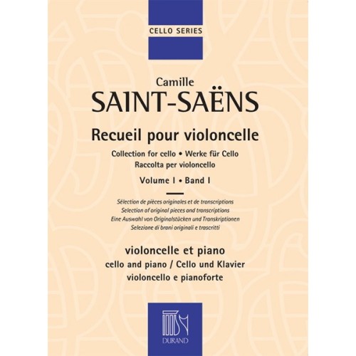 9790044082360DF_01610700 Recueil pour Violoncelle - Volume 1