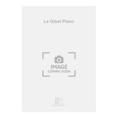 9790044074853DR_00720702 Le Gibet Piano