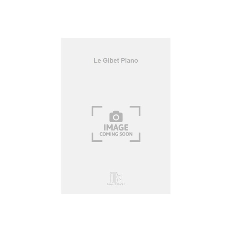 9790044074853DR_00720702 Le Gibet Piano