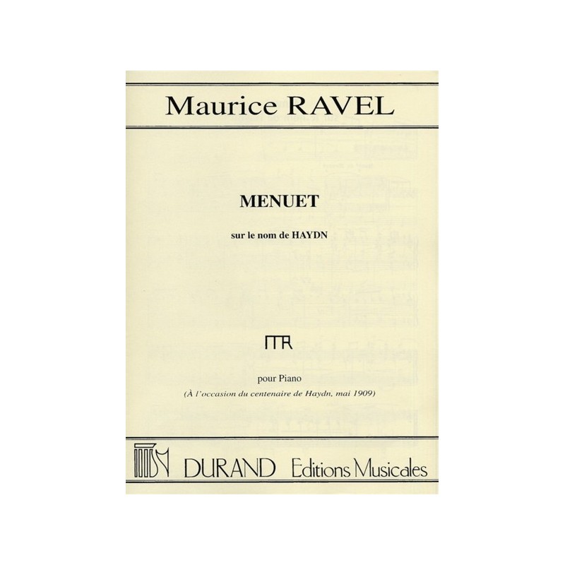 9790044074969DR_00758300 Menuet Sur Le Nom De Haydn
