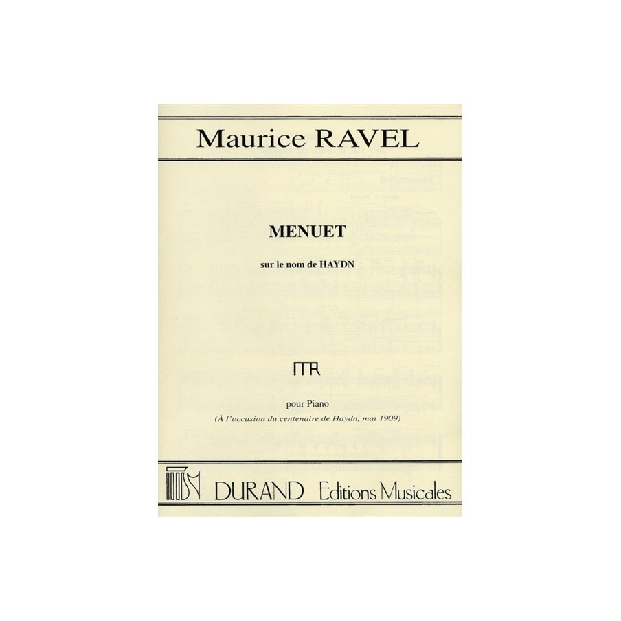 9790044074969DR_00758300 Menuet Sur Le Nom De Haydn
