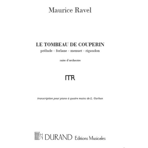 9790044075706DR_00981000 Tombeau De Couperin 4 Ms