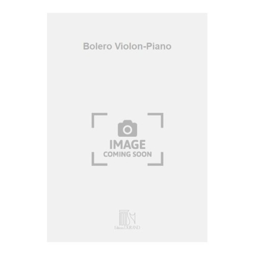 9790044076857DR_01241400 Bolero Violon-Piano