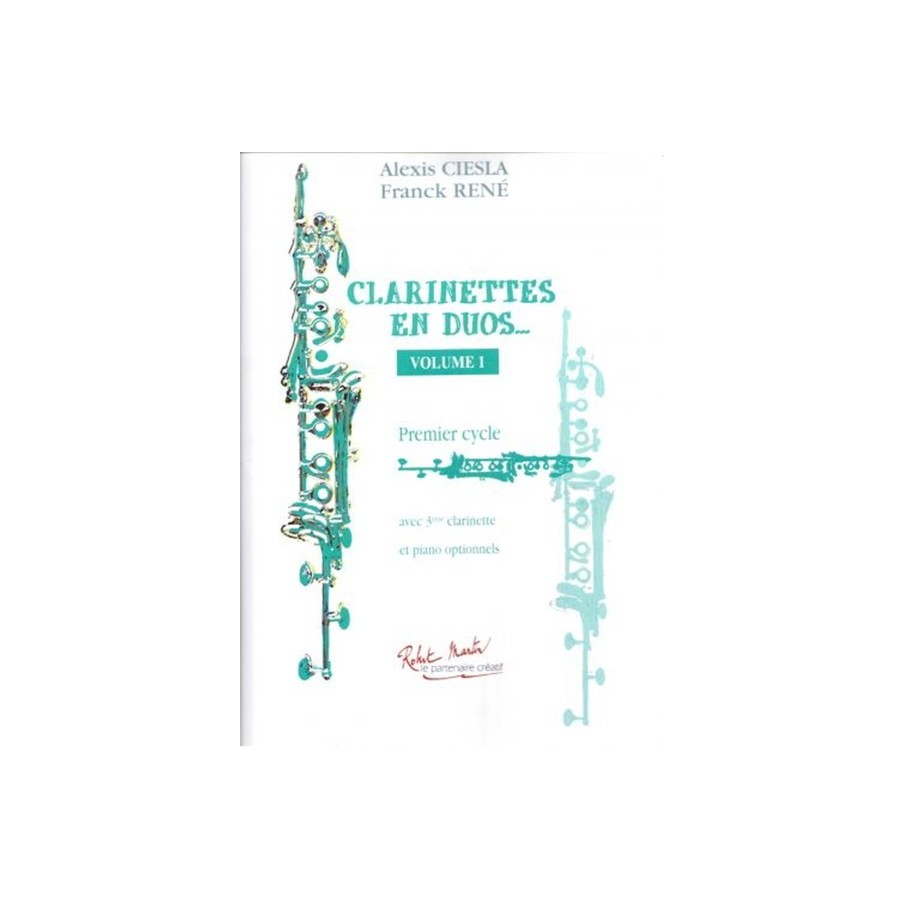 Clarinettes En Duos Vol.1 