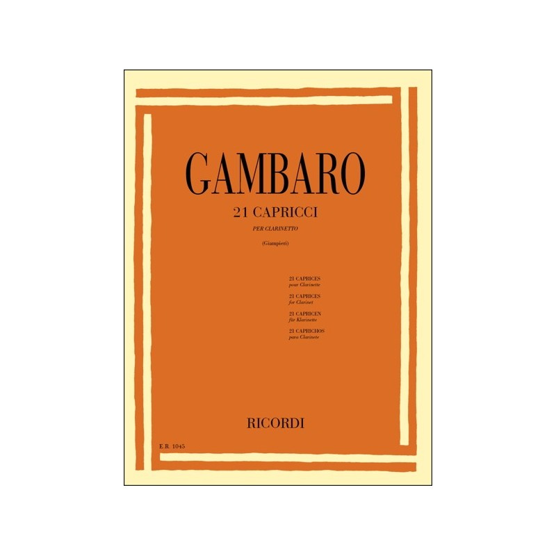 9790041810454ER_00104500 21 Capricci