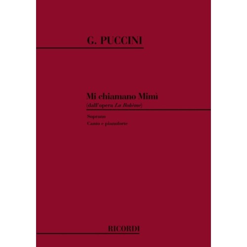 9790040993431NR_09934300 La Boheme: Mi Chiamano Mimi'