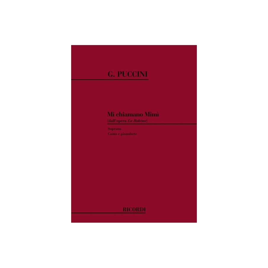 9790040993431NR_09934300 La Boheme: Mi Chiamano Mimi'