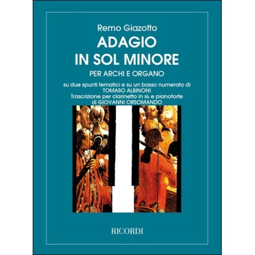 Adagio In Sol Min. Per Archi E Organo 
