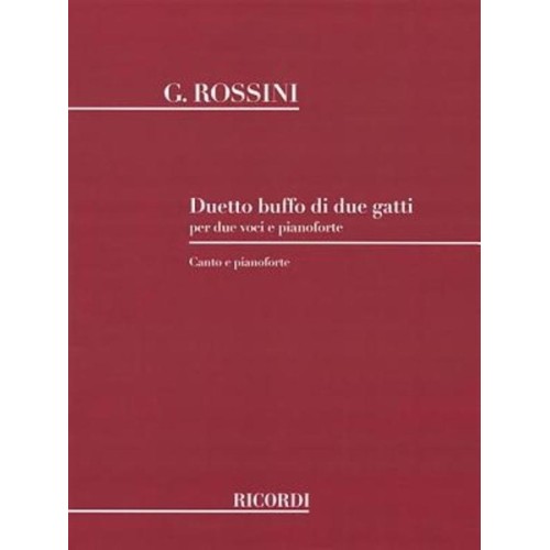 Duetto buffo di due gatti 