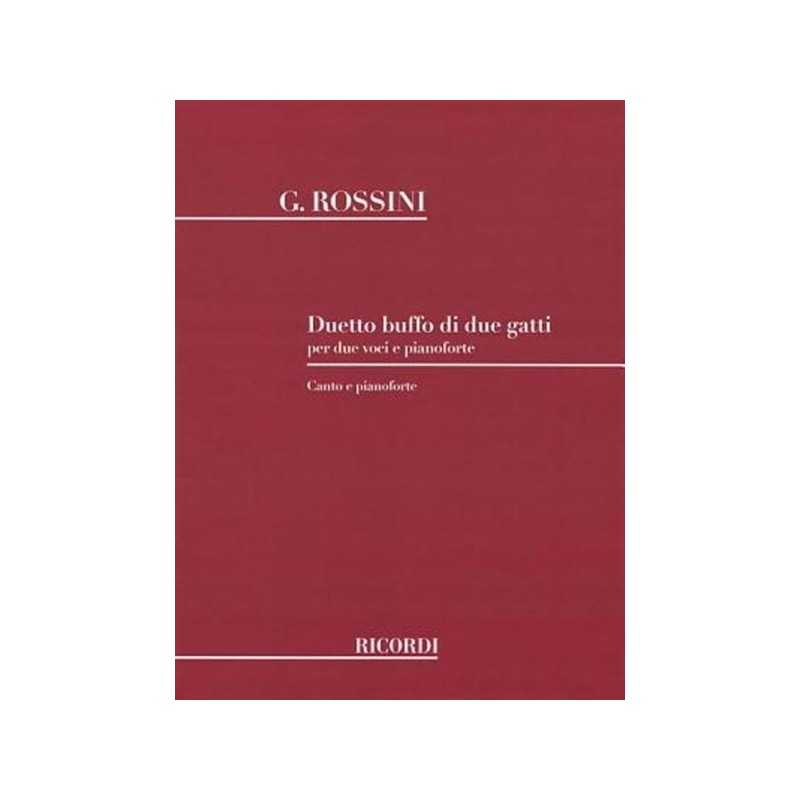 Duetto buffo di due gatti 