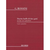 Duetto buffo di due gatti 