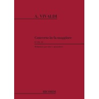 Concerto per Oboe, Archi e BC: In Fa RV 457 