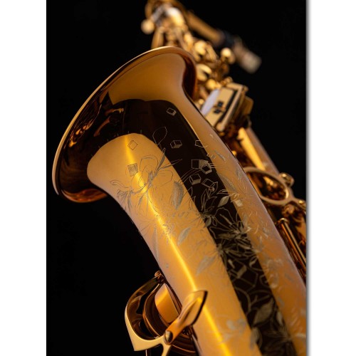 Gravure spécifique au saxophone alto SELMER SUPREME